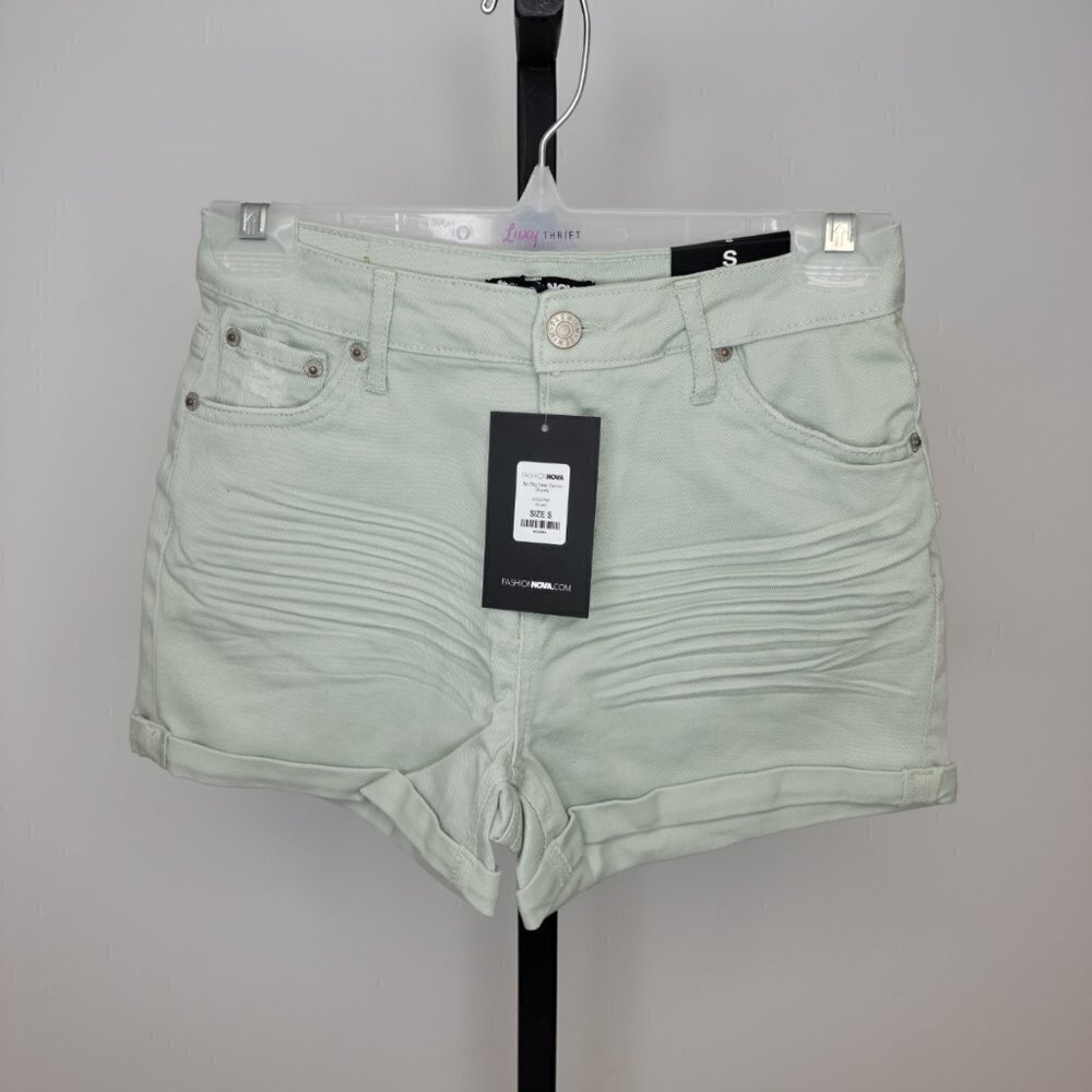 Fashion Nova Stretch Denim Shorts
